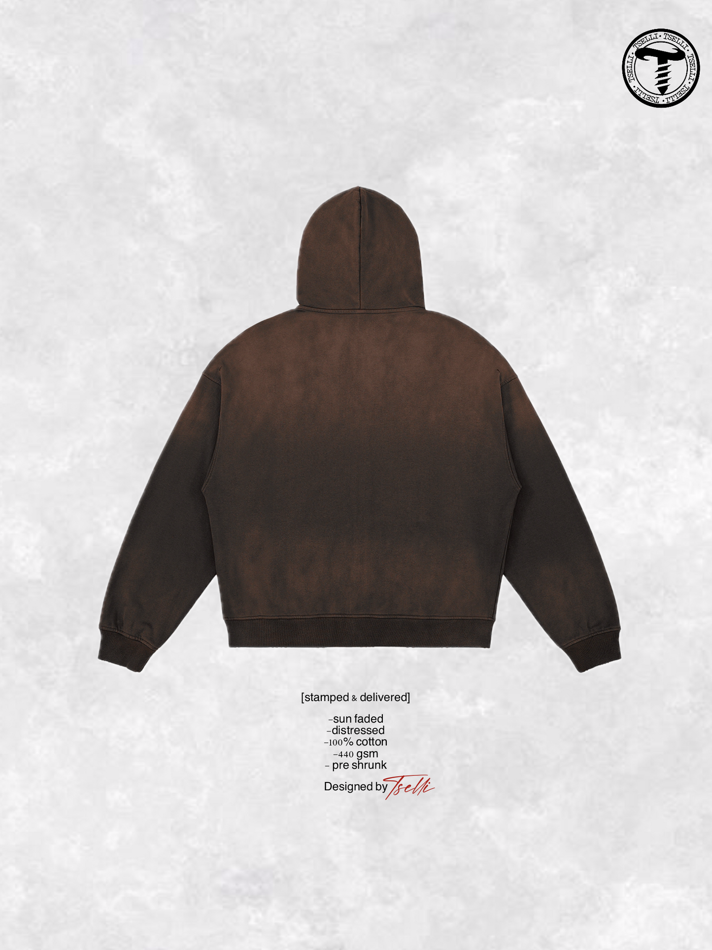 [stamped & delivered] zip up