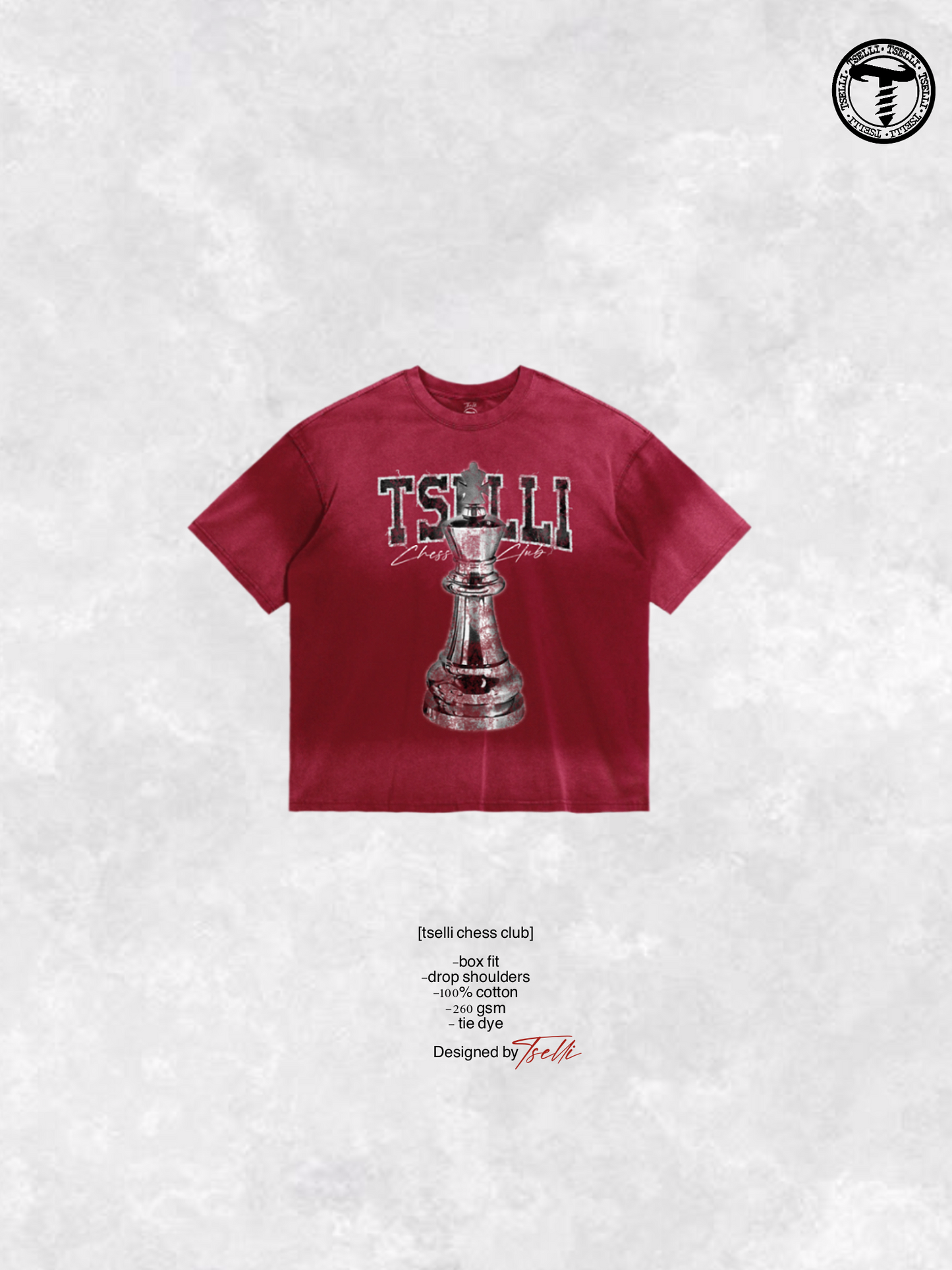 [chess club] tee