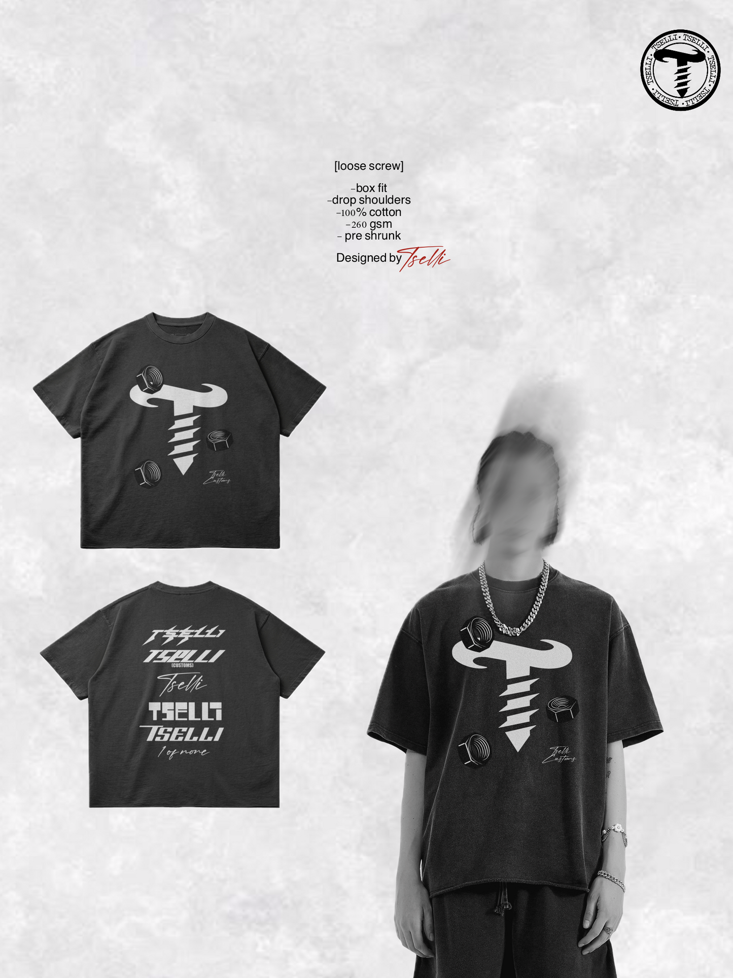 [loose screw] tee