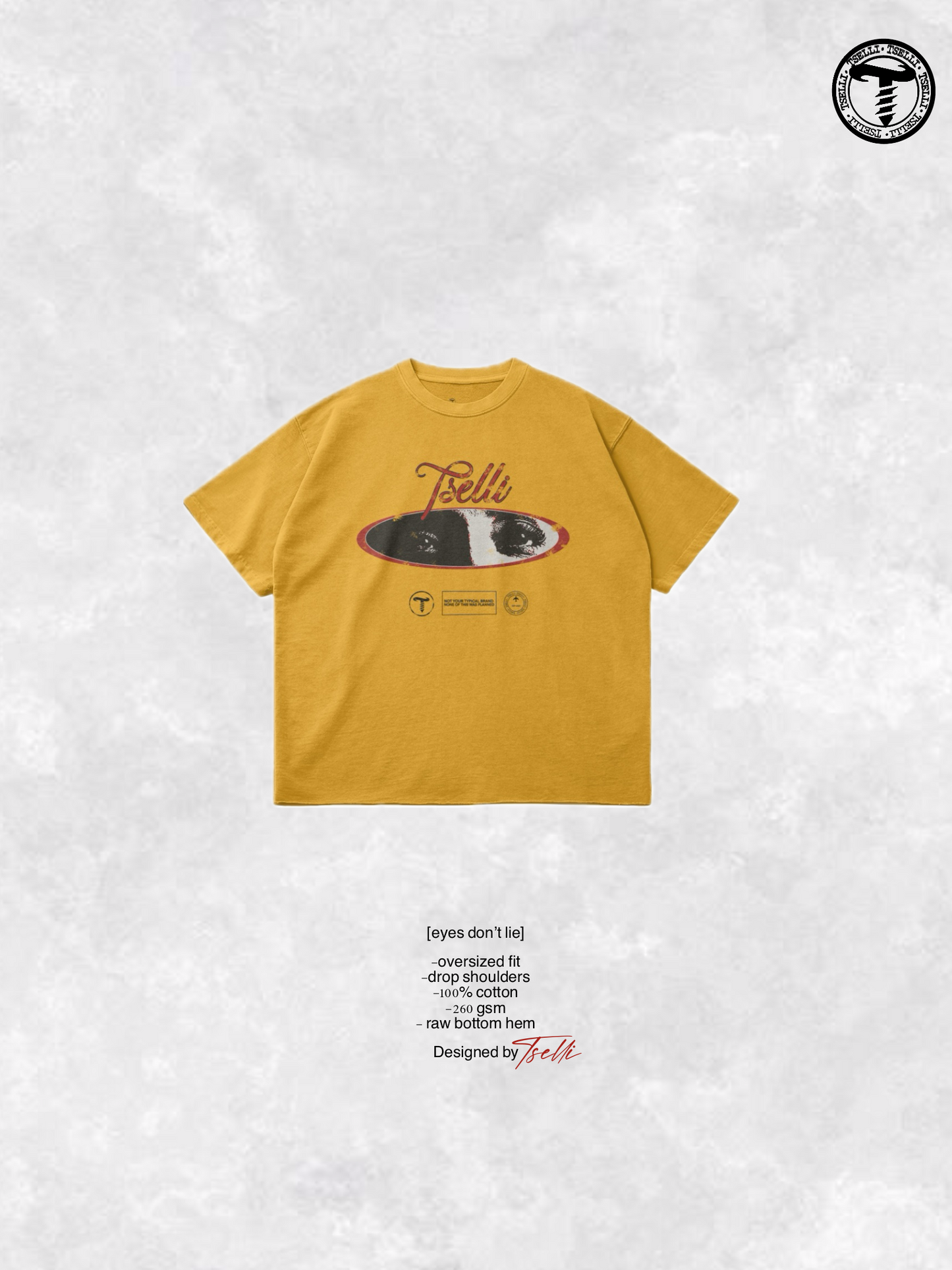 [eyes don’t lie] tee