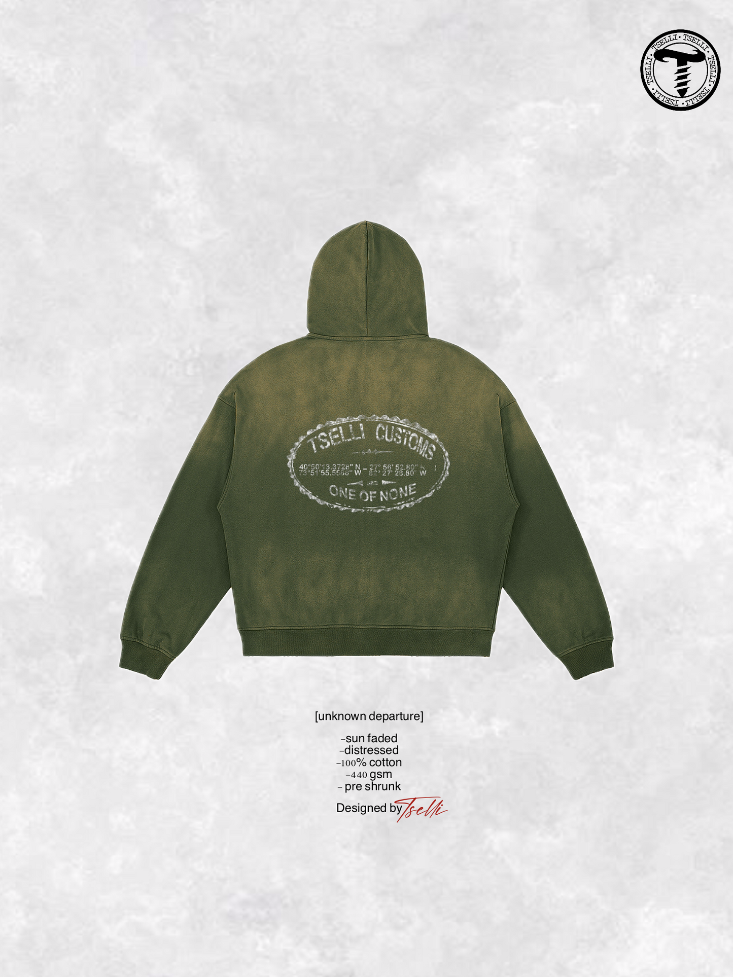 [unknown departure] zip up