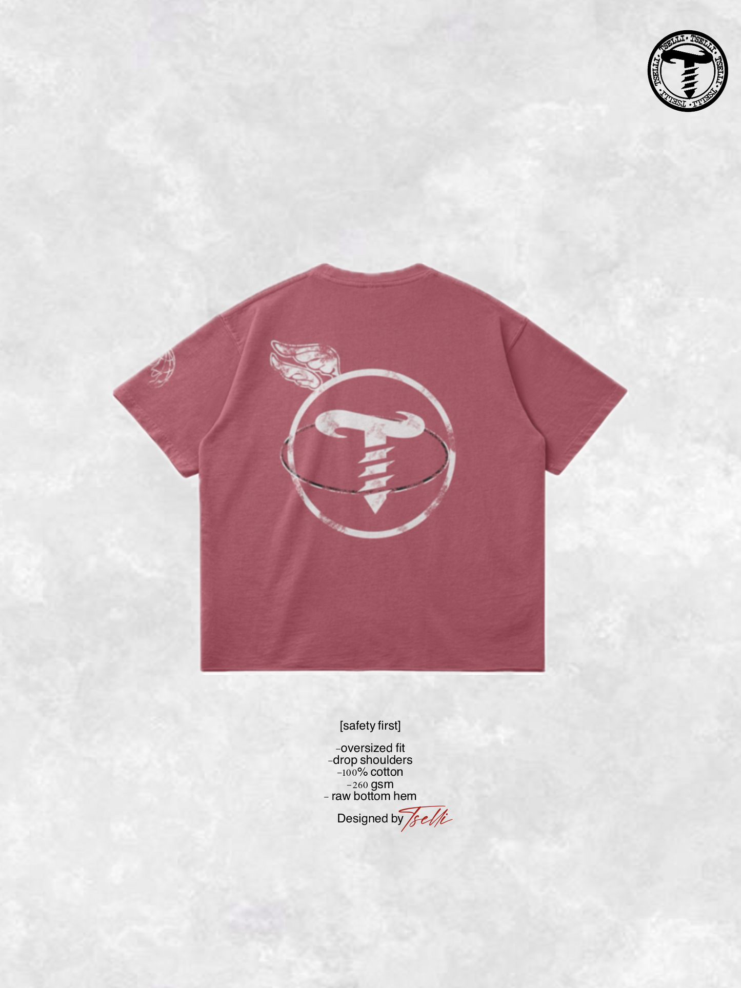 [safety first] tee