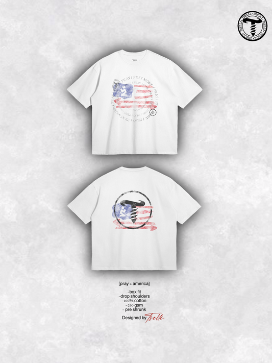 [pray 4 america] tee