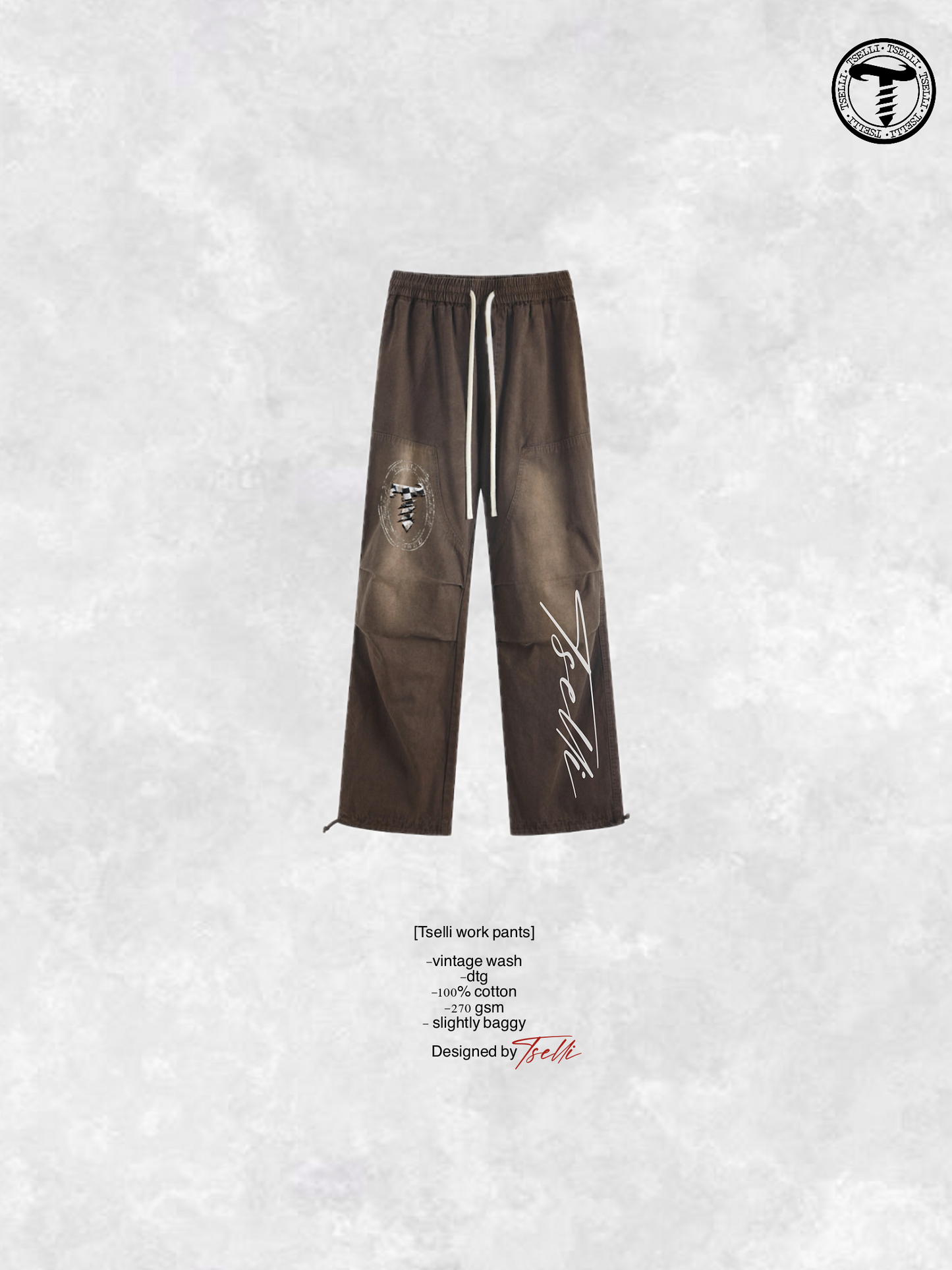 [tselli work pants]