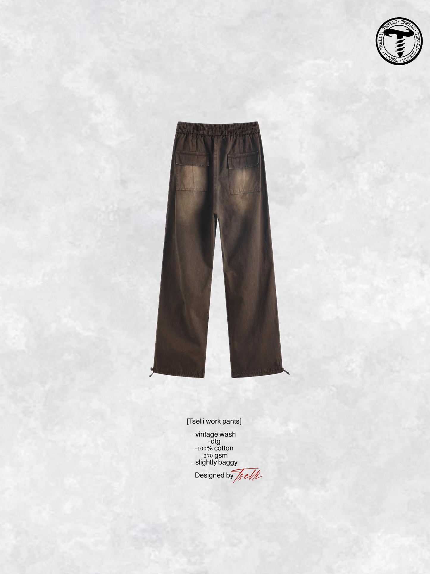 [tselli work pants]