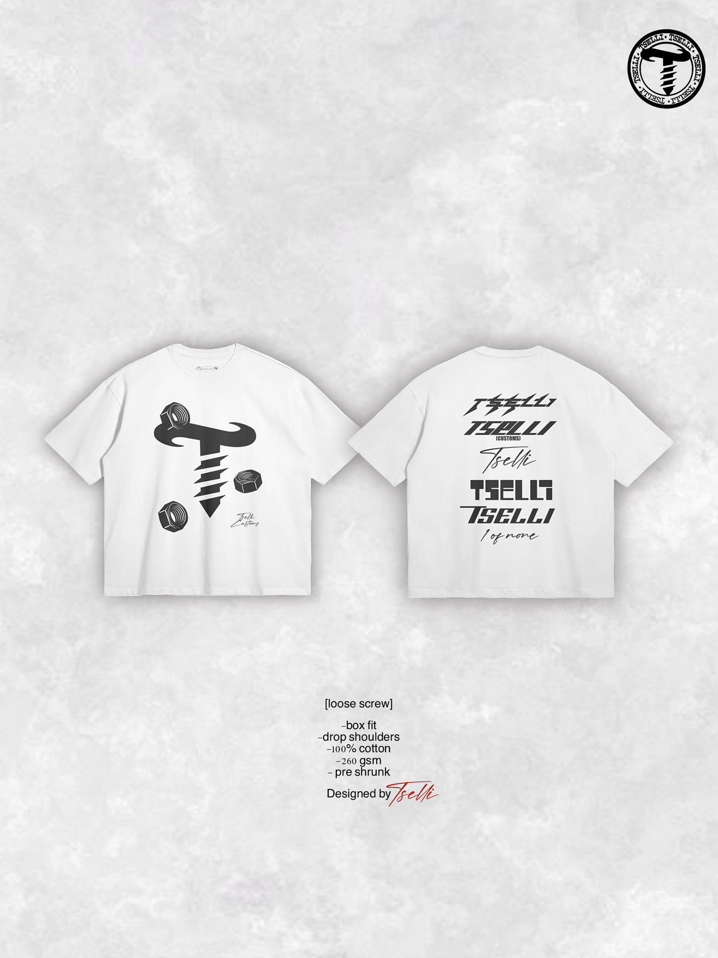 [loose screw] tee