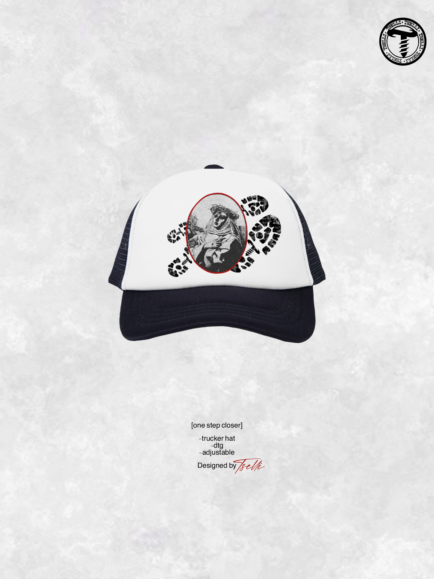 [one step closer] trucker hat