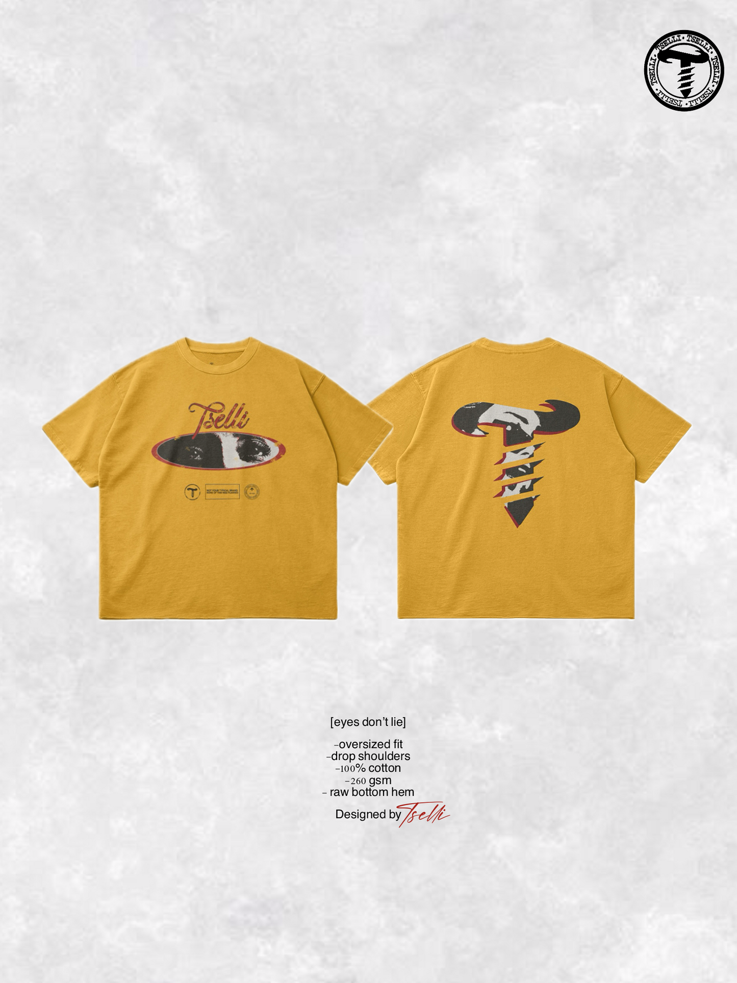 [eyes don’t lie] tee