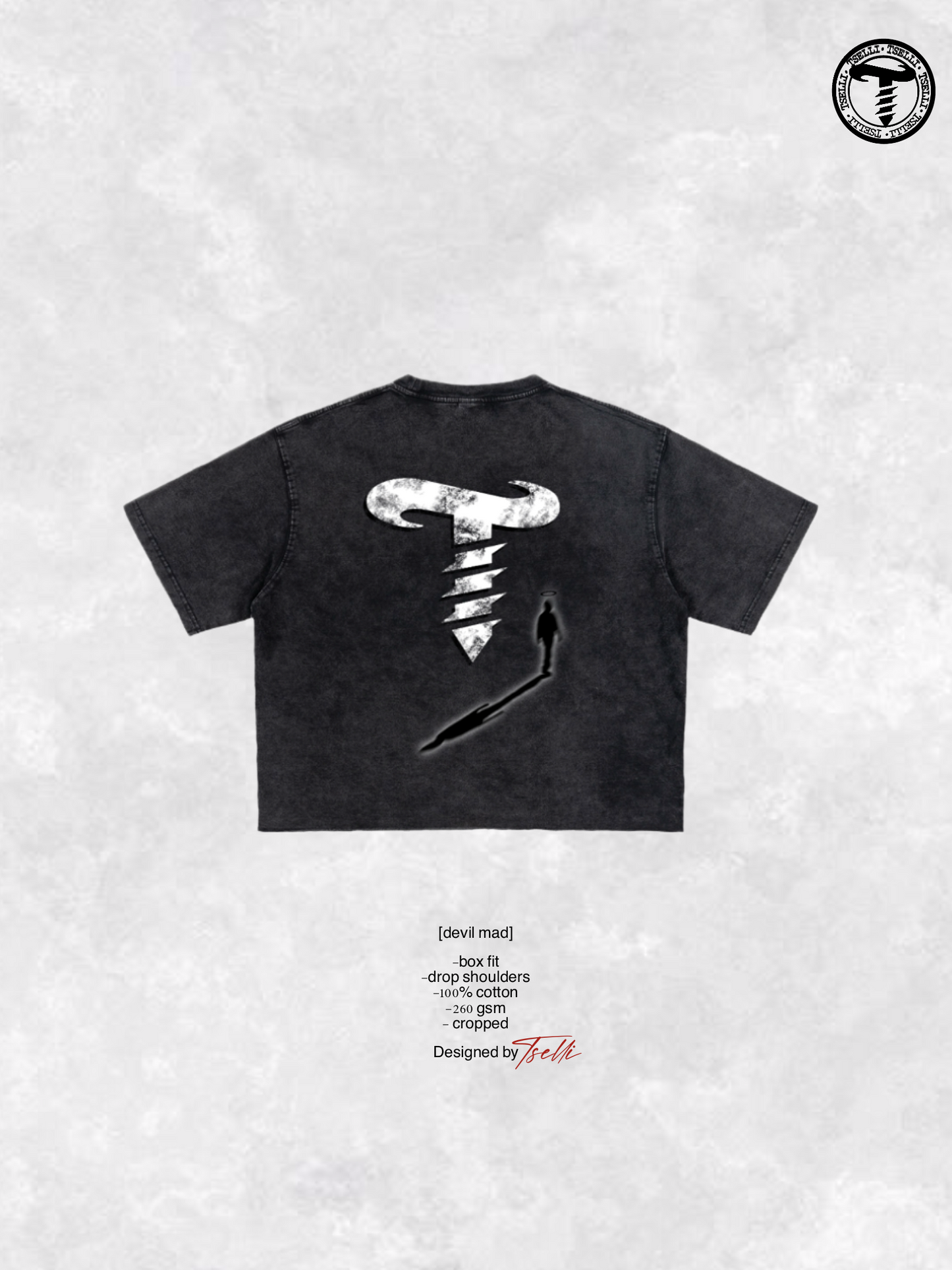 [devil mad] tee